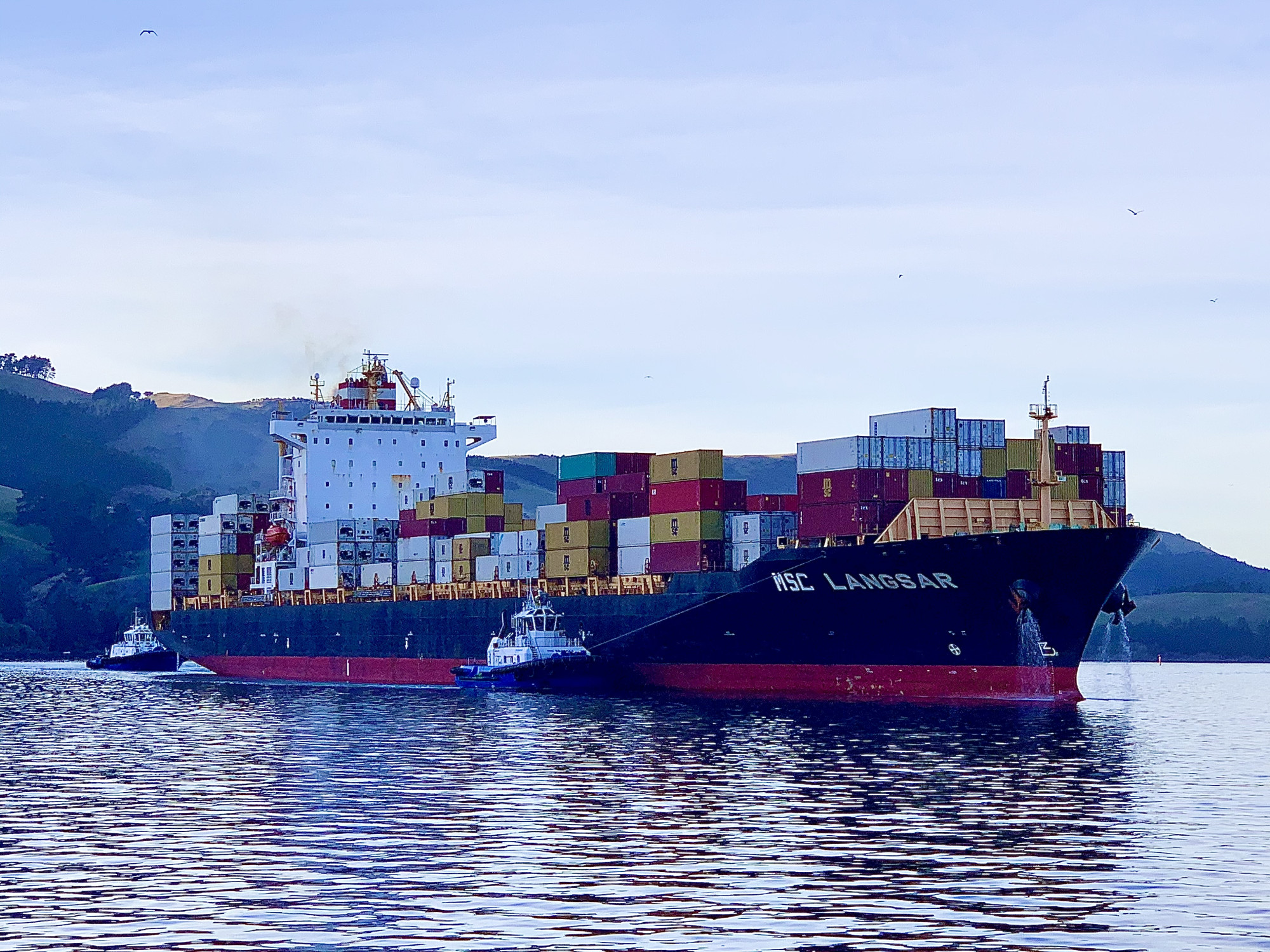 MSC Langsar by Mark Cameron