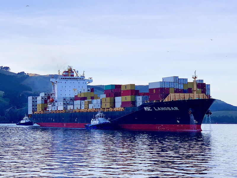 MSC Langsar by Mark Cameron