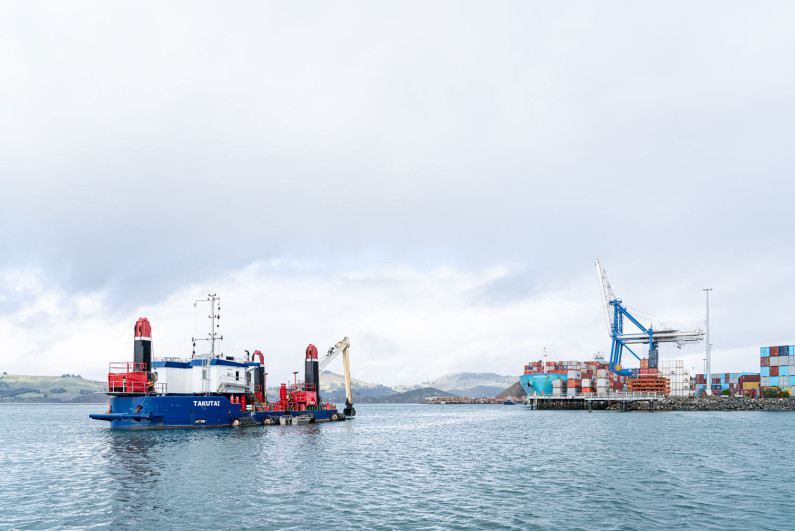 ship in port harbour